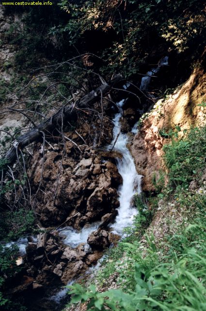 Dolný vodopád Teplého potoka - Velká Fatra