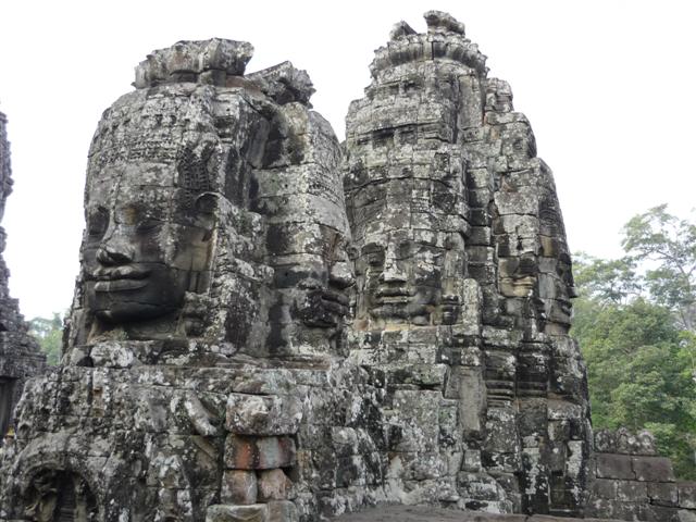 Angkor Wat - hlavy