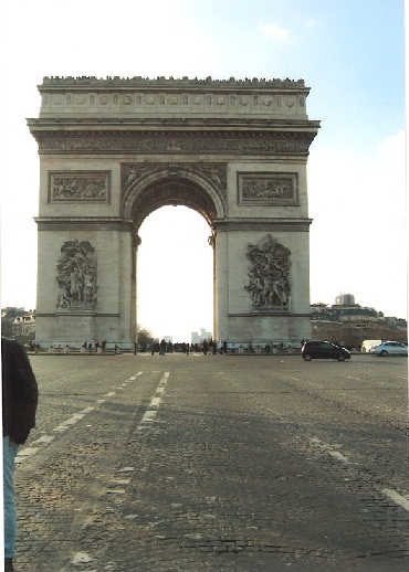 Vítězný oblouk - Paříž