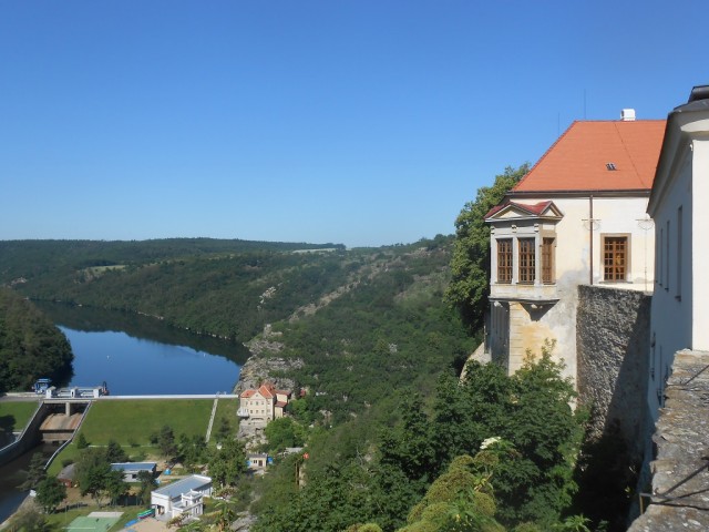 Znojemský hrad a přehrada