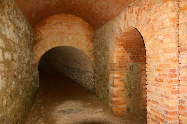 Fort Radíkov číslo II - podzemní chodby