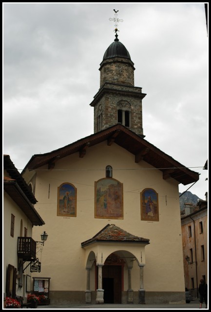 Kostelík v Cogne