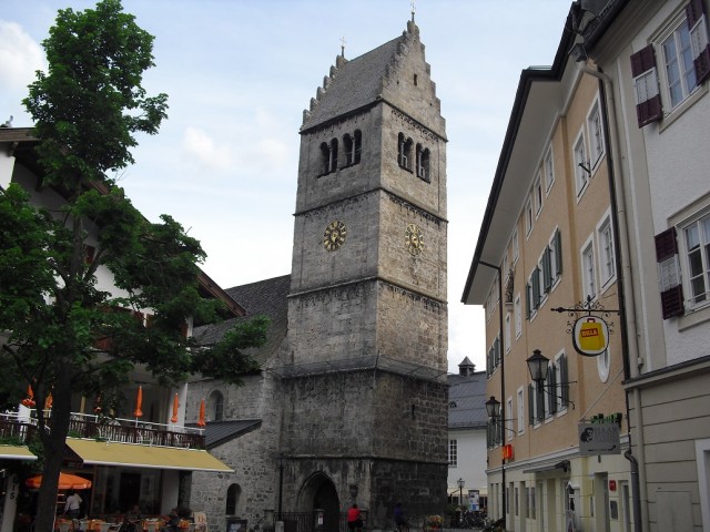 Věž Kastnerturm ve městě Zell am See