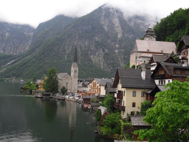 Městečko Hallstatt