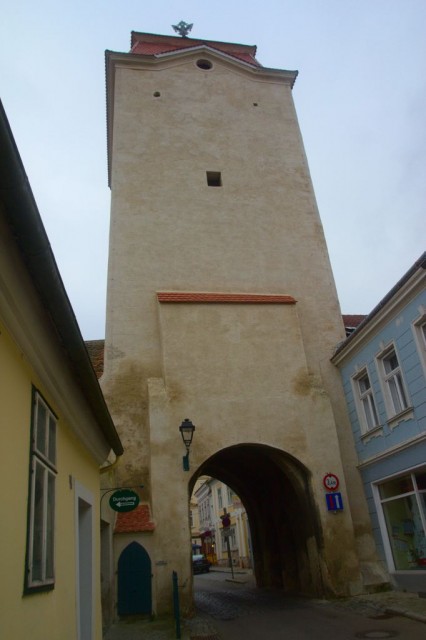 Městská brána Znaimer Tor (Znojemská brána) - Retz, Rakousko