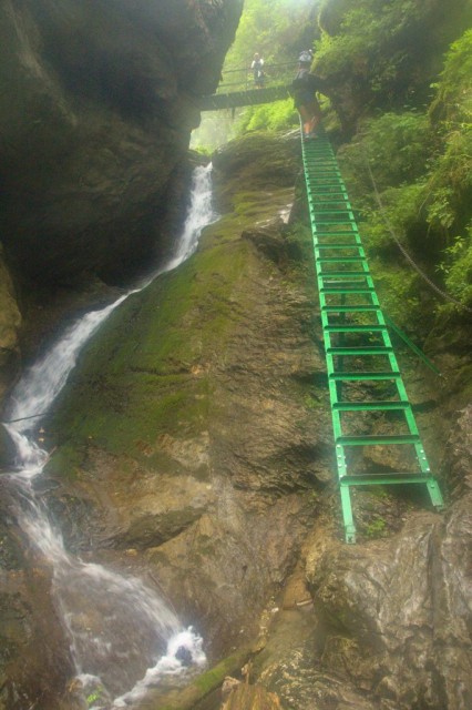 Malý vodopád, roklina Velký Sokol - Slovenský ráj