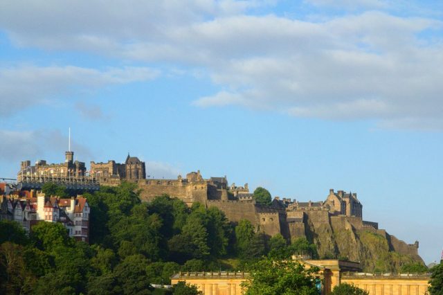 Hrad v Edinburghu