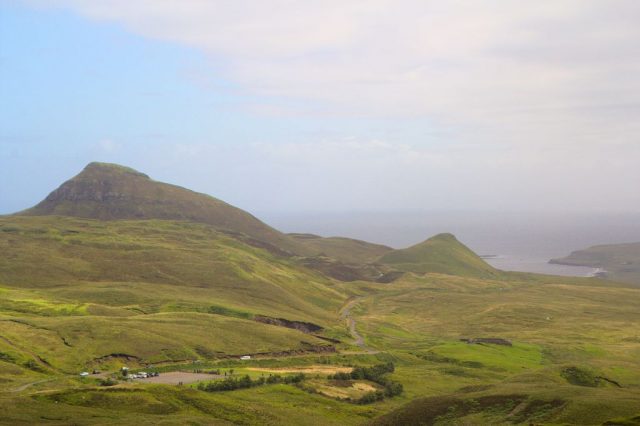 Pohled na západní pobřeží, ostrov Skye - Skotsko