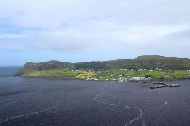 Přístav v Uig, ostrov Skye - Skotsko