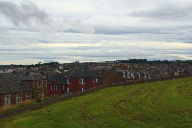 Arbroath z parku The Victoria Park