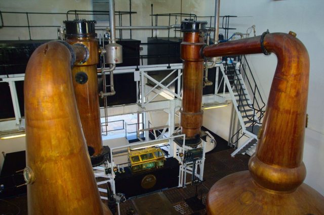 Palírna whisky Návštěvní centrum palírny Glenglassaugh Distillery - Skotsko