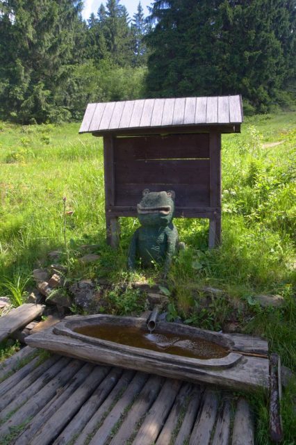 Pramen na Bílém Kříži, Moravskoslezské Beskydy