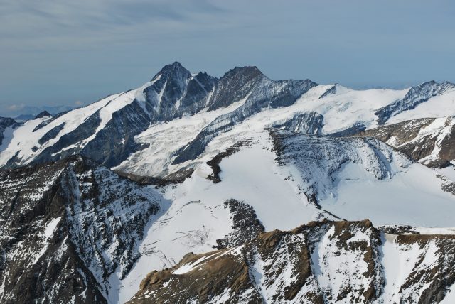 Výhled cestou Großes Wiesbachhornu