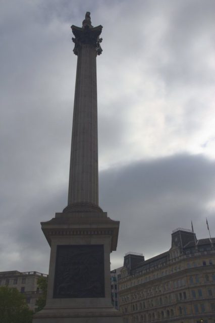 Nelsonův sloup, Trafalgarské náměstí - Londýn