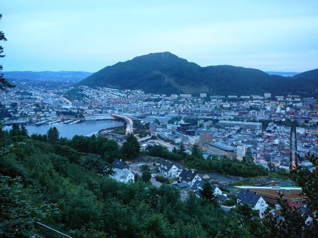 Výhled na Bergen