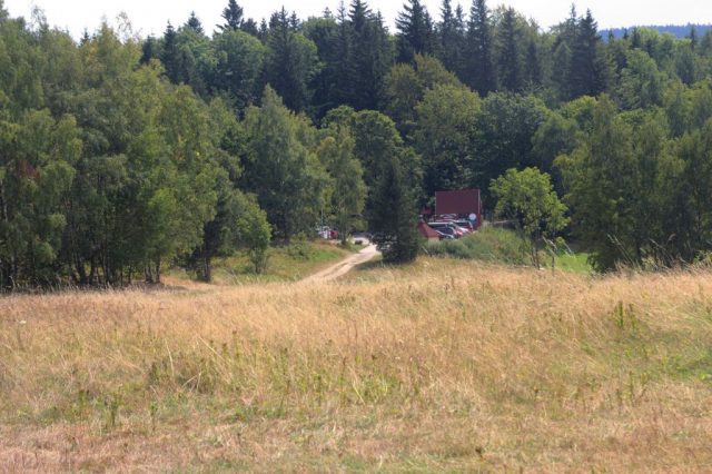 Pohled na sedlo Przełęncz Lądecka