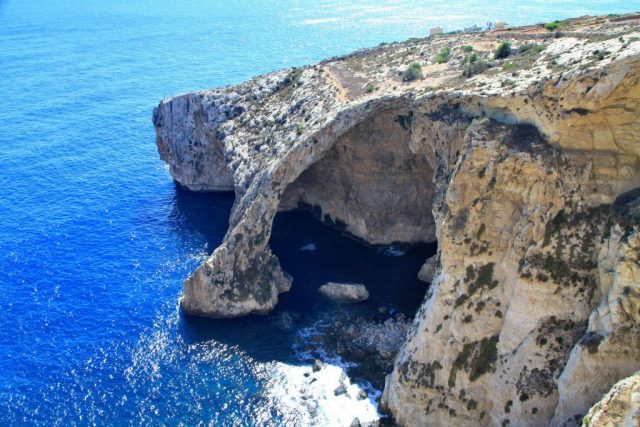 Mořské jeskyně Blue Grotto - Malta