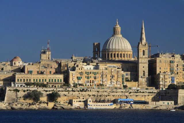 Valletta - hlavní město Maltské republiky