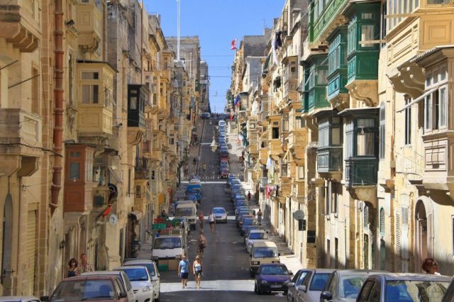 Valletta - hlavní město Maltské republiky