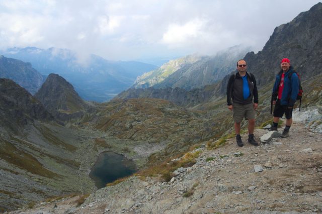 Já a Honza na Polském hřebeni - Vysoké Tatry